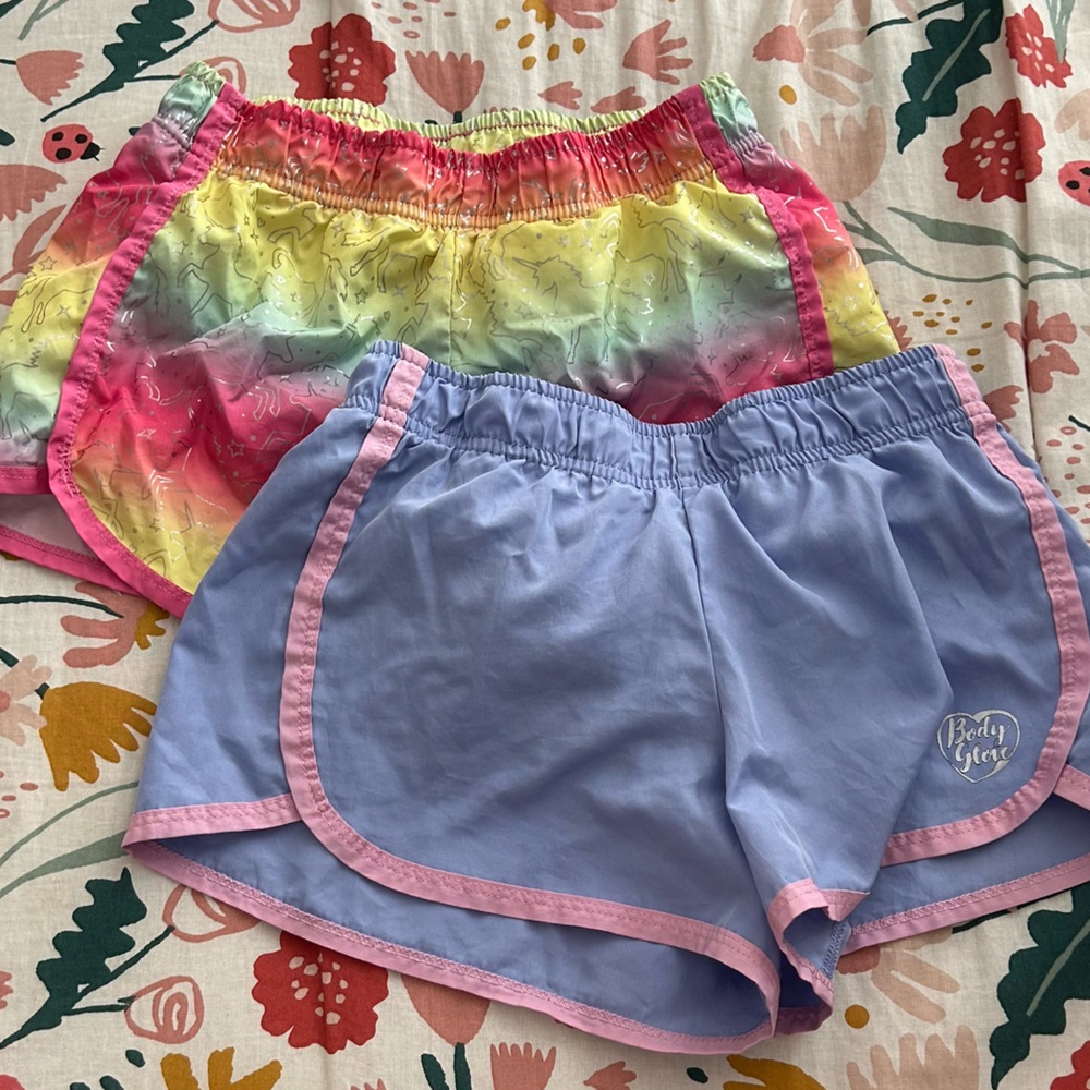 Body Glove Kids Shorts Set - Rainbow and Lavender
